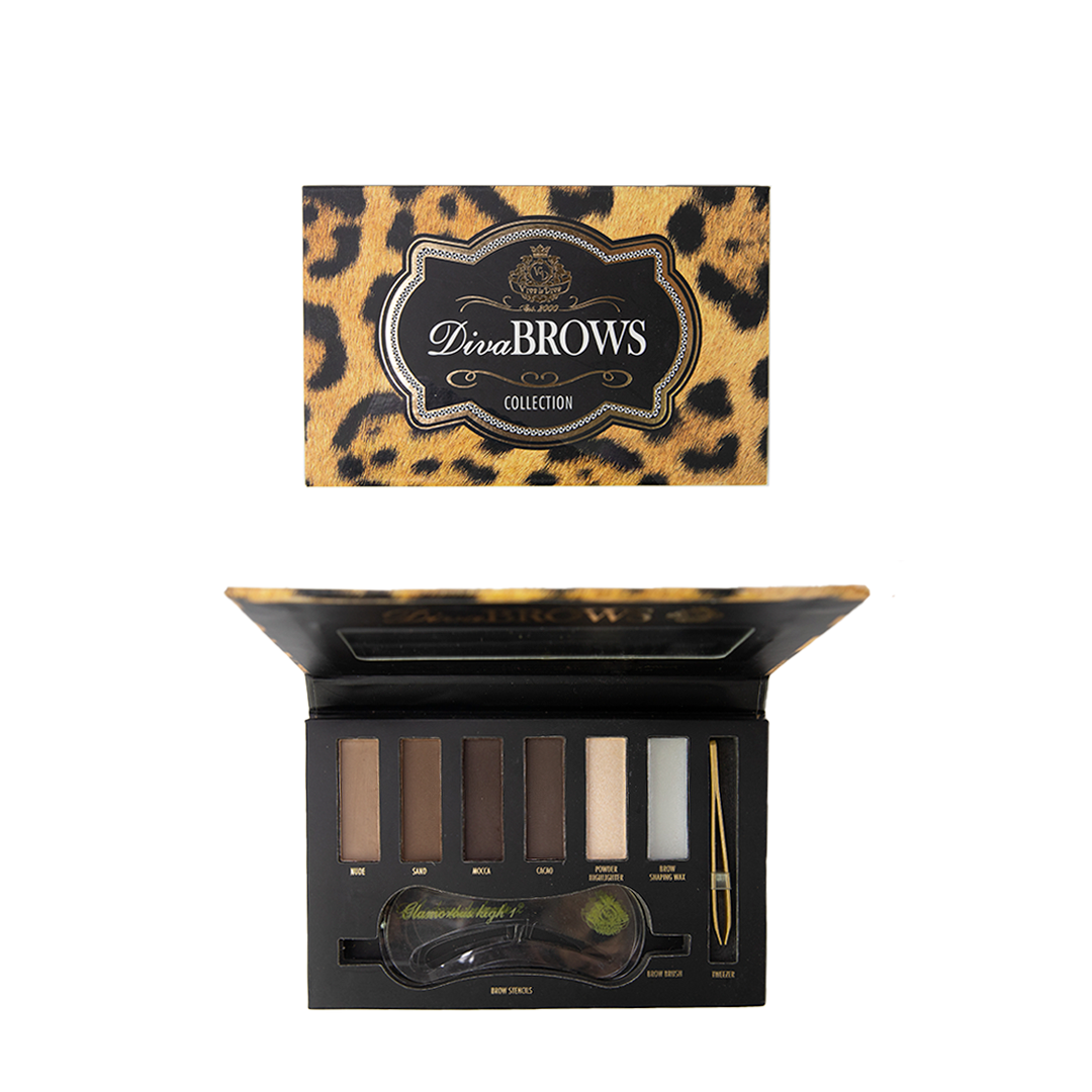 Paleta de cejas Diva Brows