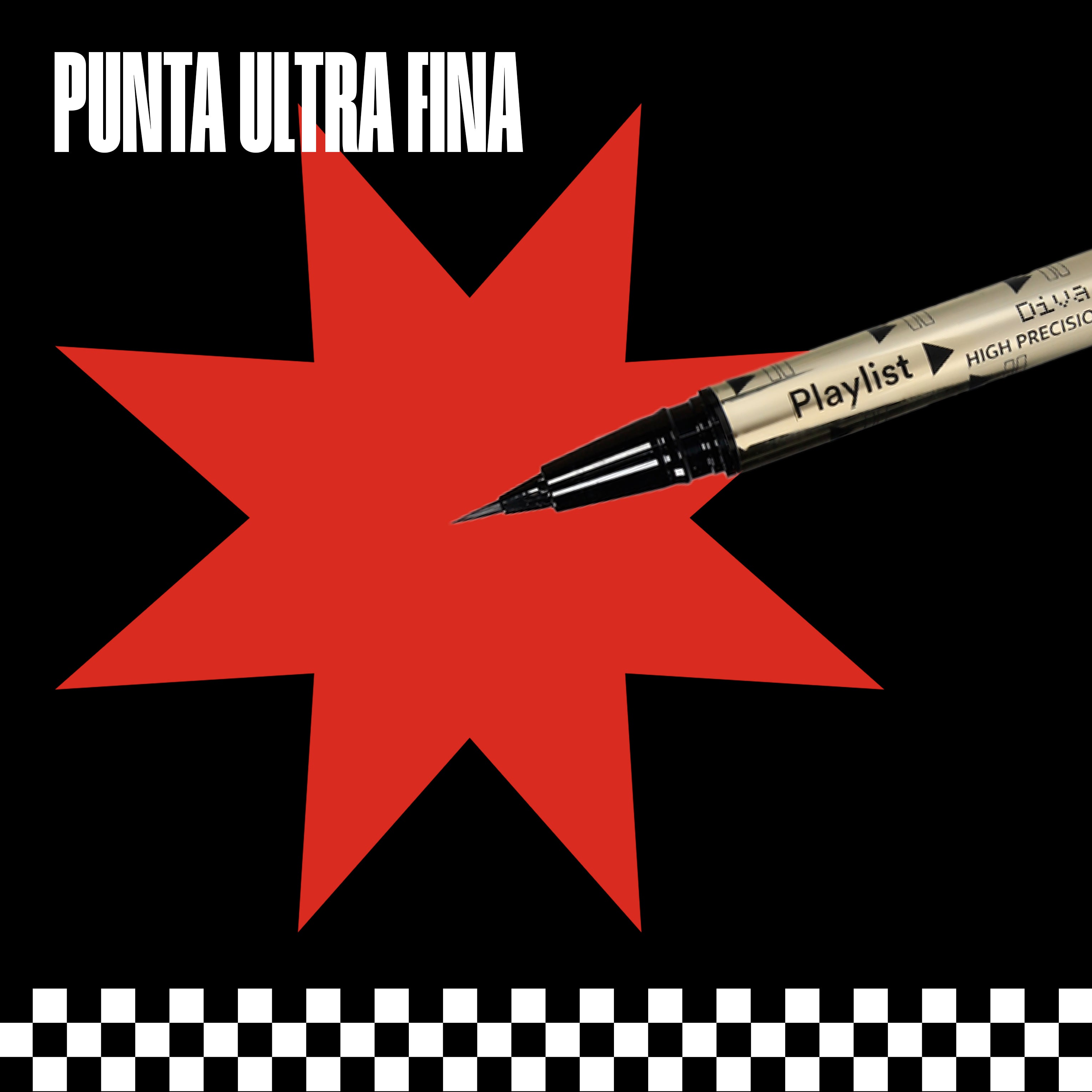 Playlist High Precision Brush Eyeliner Diva hits