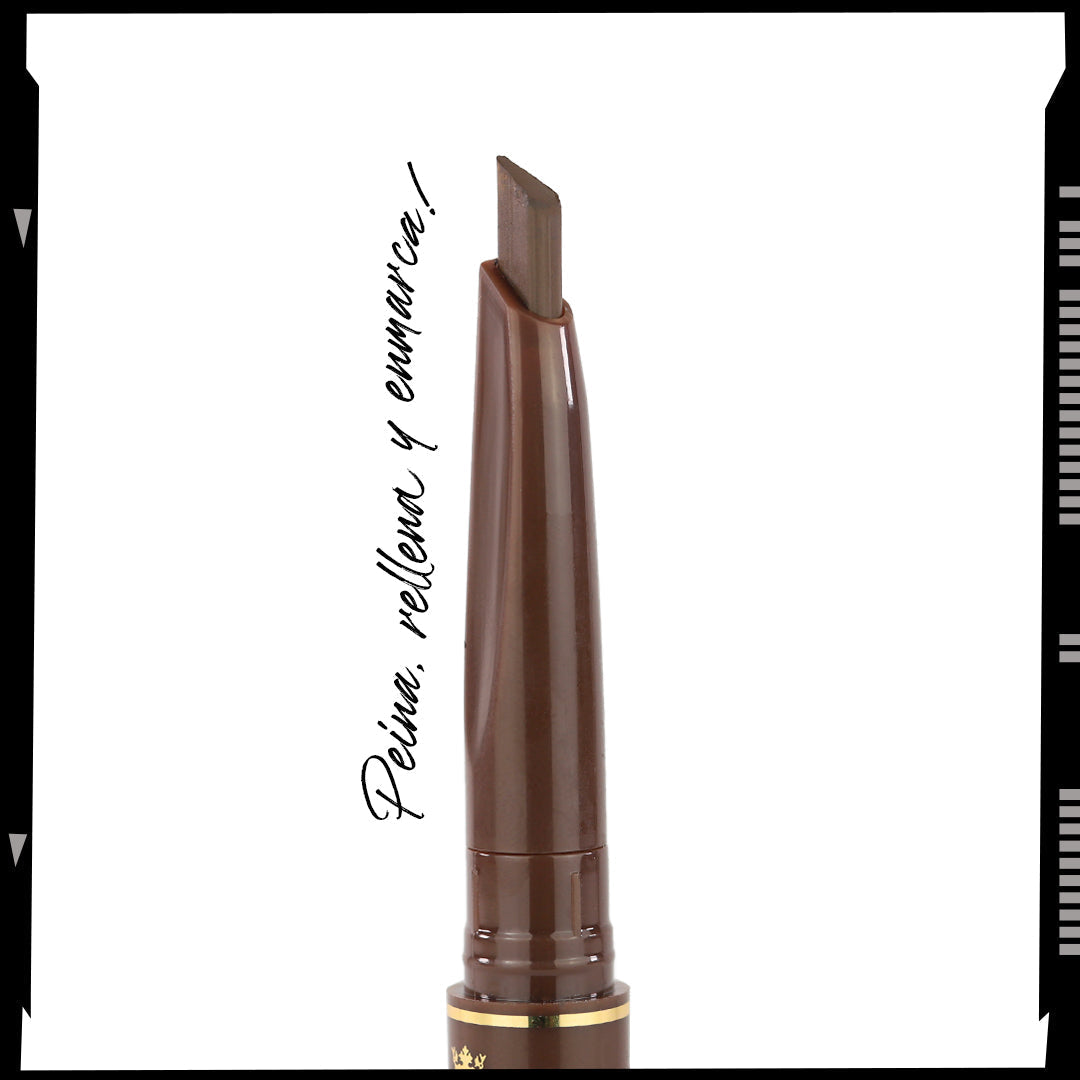 Triangular Brow pen Intense Brown